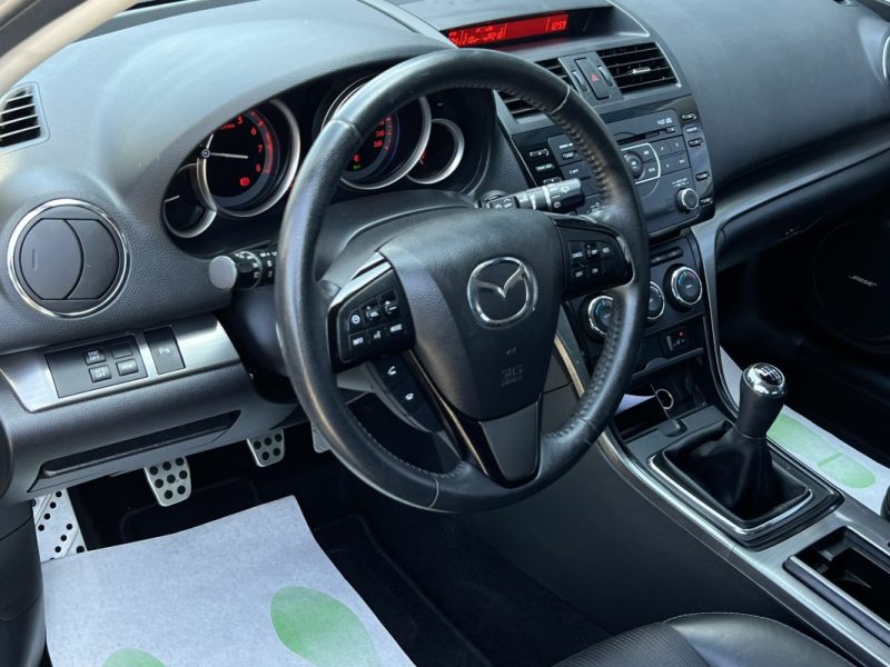 MAZDA MAZDA 6 II PHASE 2 2.0 MZR 155 cv XENONS / SON BOSE CLE MAIN LIBRE CRIT AIR 1 - GARANTIE 1 AN 