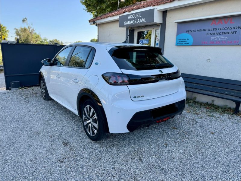 PEUGEOT 208 2020 E 208 136CH 50KWH ACTIVE BUSINESS CAR PLAY CAMERA 