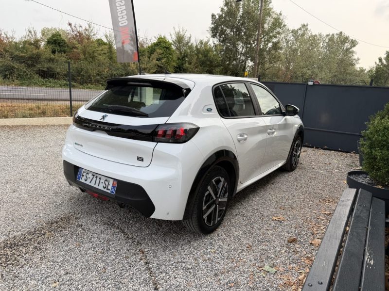 PEUGEOT 208 2020 E 208 136CH 50KWH ACTIVE BUSINESS CAR PLAY CAMERA 
