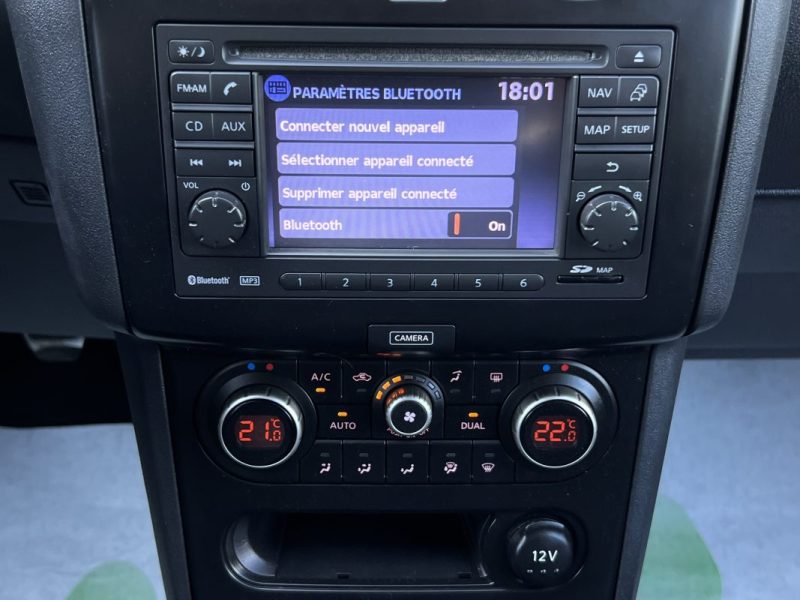 NISSAN QASHQAI PHASE 2 TEKNA 1.5 DCI 110 Cv ECRAN GPS TACTILE CAMERA 360 TOIT PANO - GARANTIE 1 AN