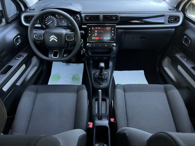 CITROEN C3 III PHASE 2 FINITION PLUS 1.2 110 Cv APPLE CARPLAY & ANDROID 11 200 Kms - GARANTIE 1 AN