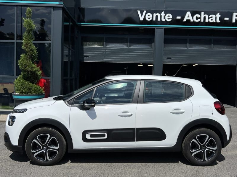 CITROEN C3 III PHASE 2 FINITION PLUS 1.2 110 Cv APPLE CARPLAY & ANDROID 11 200 Kms - GARANTIE 1 AN