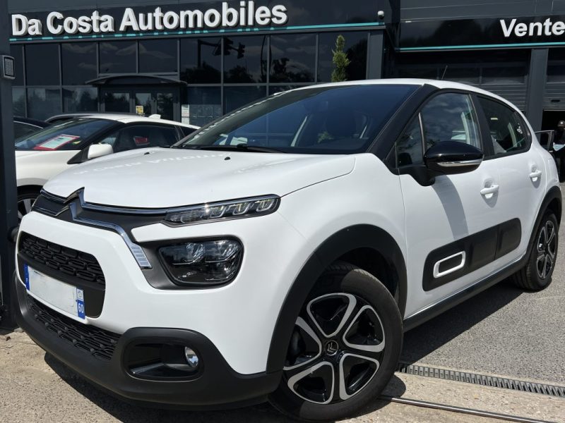 CITROEN C3 III PHASE 2 FINITION PLUS 1.2 110 Cv APPLE CARPLAY & ANDROID 11 200 Kms - GARANTIE 1 AN