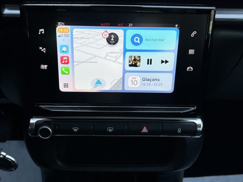 CITROEN C3 III PHASE 2 FINITION PLUS 1.2 110 Cv APPLE CARPLAY & ANDROID 11 200 Kms - GARANTIE 1 AN