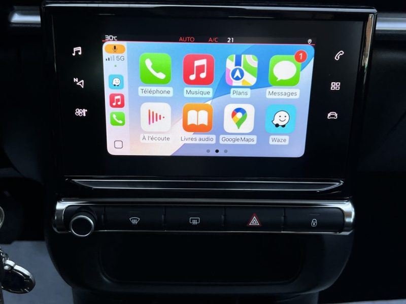CITROEN C3 III PHASE 2 FINITION PLUS 1.2 110 Cv APPLE CARPLAY & ANDROID 11 200 Kms - GARANTIE 1 AN