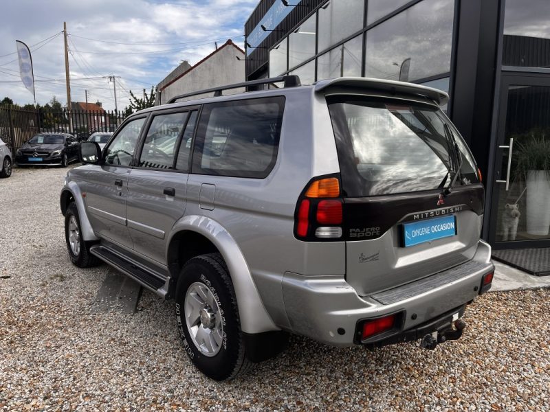 MITSUBISHI PAJERO SPORT 3.0 V6-24 GLS 170ch BVA EXCEED 05/2001