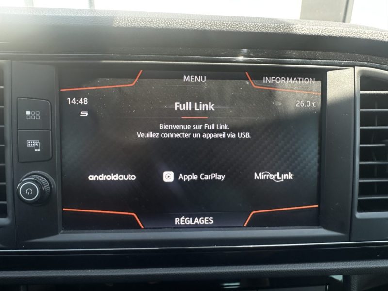 SEAT LEON Cupra 2.0 TSI DSG7 290ch Pack Performance