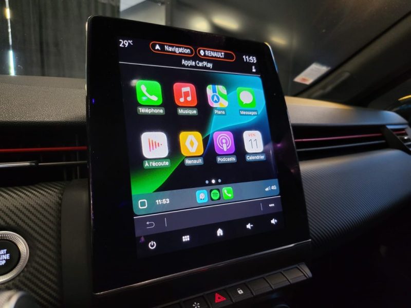 RENAULT CLIO V 1.0 TCe 100ch RS LINE / SUIVI RENAULT + CAMERA DE RECUL + GRAND ECRAN + LUMIERES D'AM