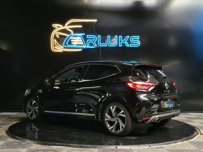RENAULT CLIO V 1.0 TCe 100ch RS LINE / SUIVI RENAULT + CAMERA DE RECUL + GRAND ECRAN + LUMIERES D'AM