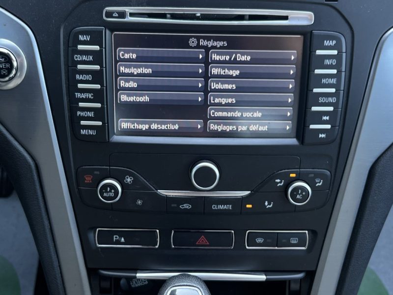 FORD MONDEO 3 III PHASE 2 TITANIUM 2.0 TDCI 140 BOITE AUTO INTERIEUR CUIR ECRAN GPS - GARANTIE 1 AN