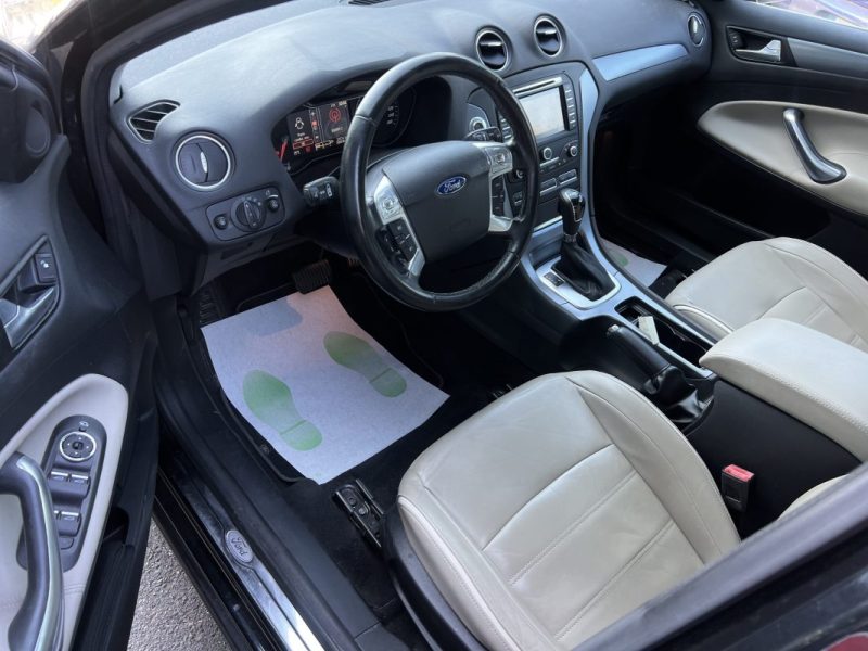 FORD MONDEO 3 III PHASE 2 TITANIUM 2.0 TDCI 140 BOITE AUTO INTERIEUR CUIR ECRAN GPS - GARANTIE 1 AN