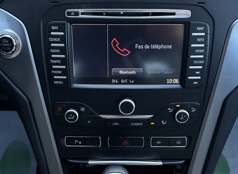 FORD MONDEO 3 III PHASE 2 TITANIUM 2.0 TDCI 140 BOITE AUTO INTERIEUR CUIR ECRAN GPS - GARANTIE 1 AN