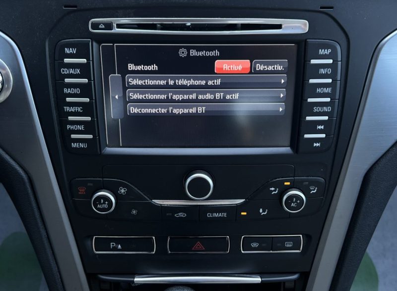 FORD MONDEO 3 III PHASE 2 TITANIUM 2.0 TDCI 140 BOITE AUTO INTERIEUR CUIR ECRAN GPS - GARANTIE 1 AN