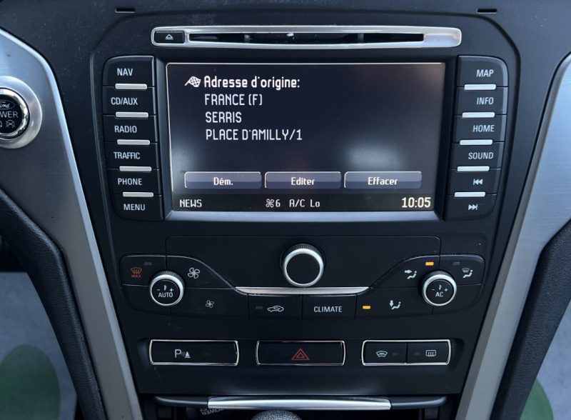 FORD MONDEO 3 III PHASE 2 TITANIUM 2.0 TDCI 140 BOITE AUTO INTERIEUR CUIR ECRAN GPS - GARANTIE 1 AN