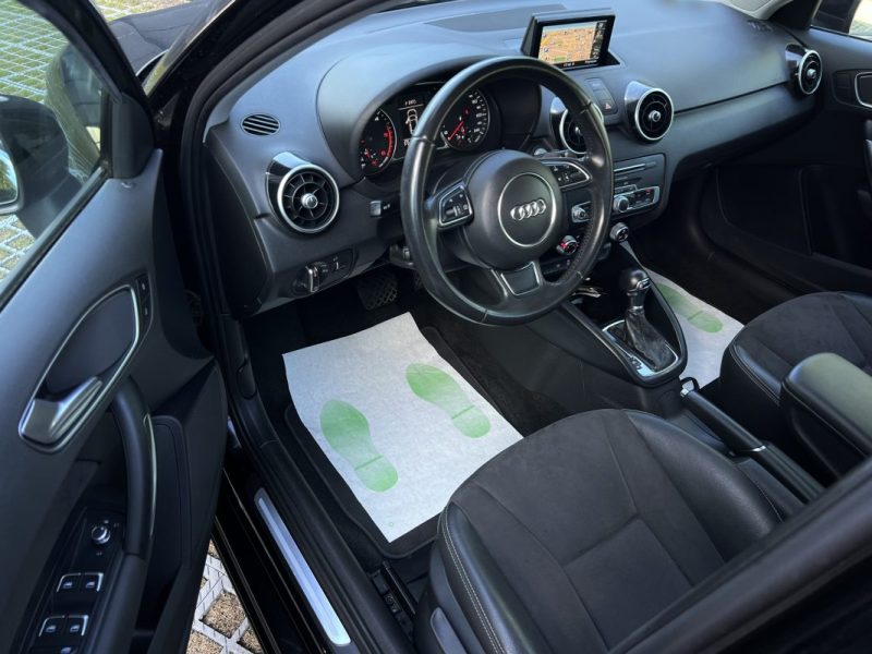 AUDI A1 PHASE 2 SPORTBACK S-LINE ULTRA 1.4 TDI 90 Cv BOITE AUTO GPS FEUX LEDS 5 Pts  - GARANTIE 1 AN