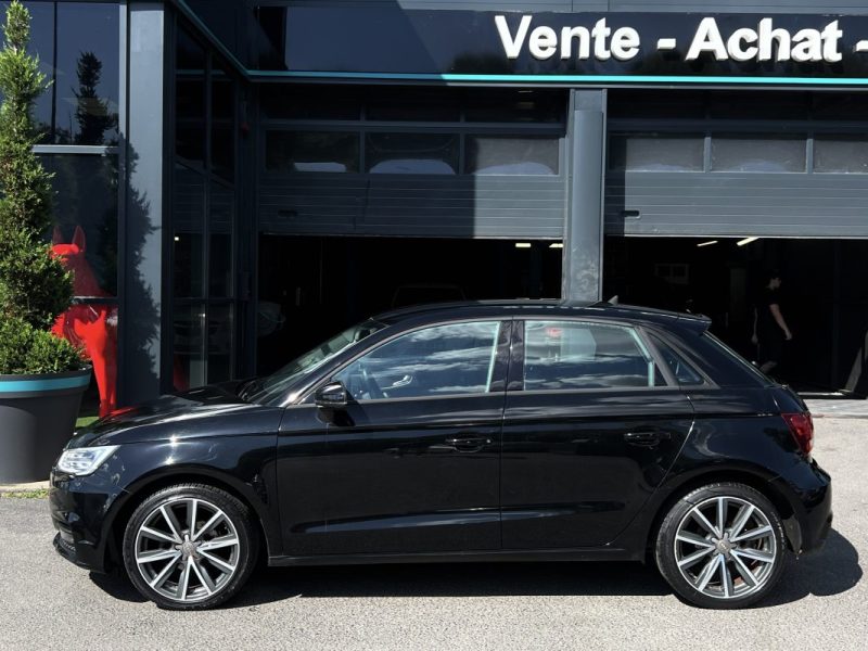 AUDI A1 PHASE 2 SPORTBACK S-LINE ULTRA 1.4 TDI 90 Cv BOITE AUTO GPS FEUX LEDS 5 Pts  - GARANTIE 1 AN