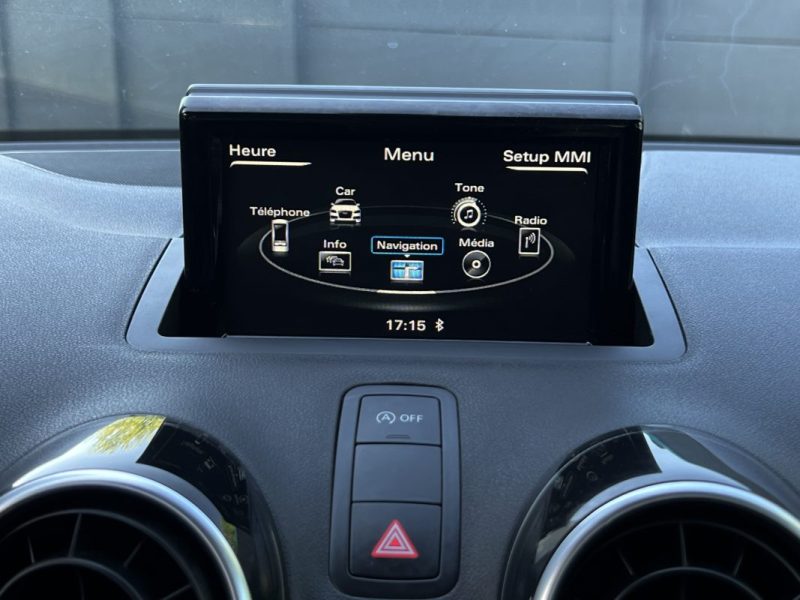 AUDI A1 PHASE 2 SPORTBACK S-LINE ULTRA 1.4 TDI 90 Cv BOITE AUTO GPS FEUX LEDS 5 Pts  - GARANTIE 1 AN