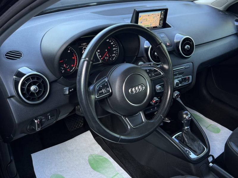 AUDI A1 PHASE 2 SPORTBACK S-LINE ULTRA 1.4 TDI 90 Cv BOITE AUTO GPS FEUX LEDS 5 Pts  - GARANTIE 1 AN