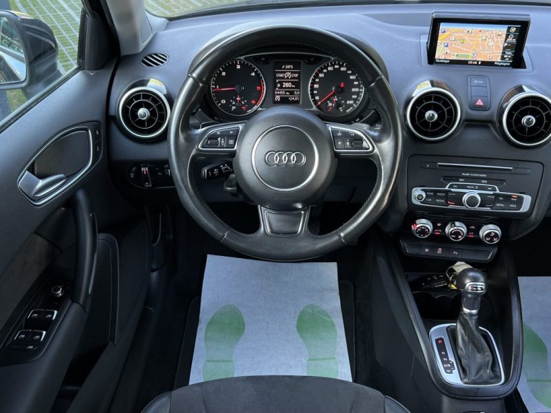 AUDI A1 PHASE 2 SPORTBACK S-LINE ULTRA 1.4 TDI 90 Cv BOITE AUTO GPS FEUX LEDS 5 Pts  - GARANTIE 1 AN