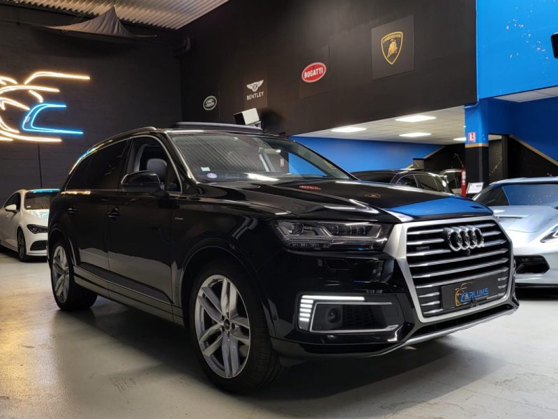 AUDI Q7 E-TRON 3.0 V6 AVUS EXTENTED TIPTRONIC / TOIT OUVRANT / SIEGES ELECTRIQUES + CHAUFFANTS / VIS