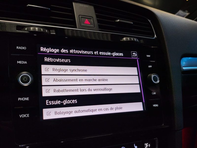 VOLKSWAGEN GOLF 7 GTI STAGE 1 +300CV / APPLE CARPLAY / MODE DE CONDUITE / REGULATEUR ADAPTATIF 
