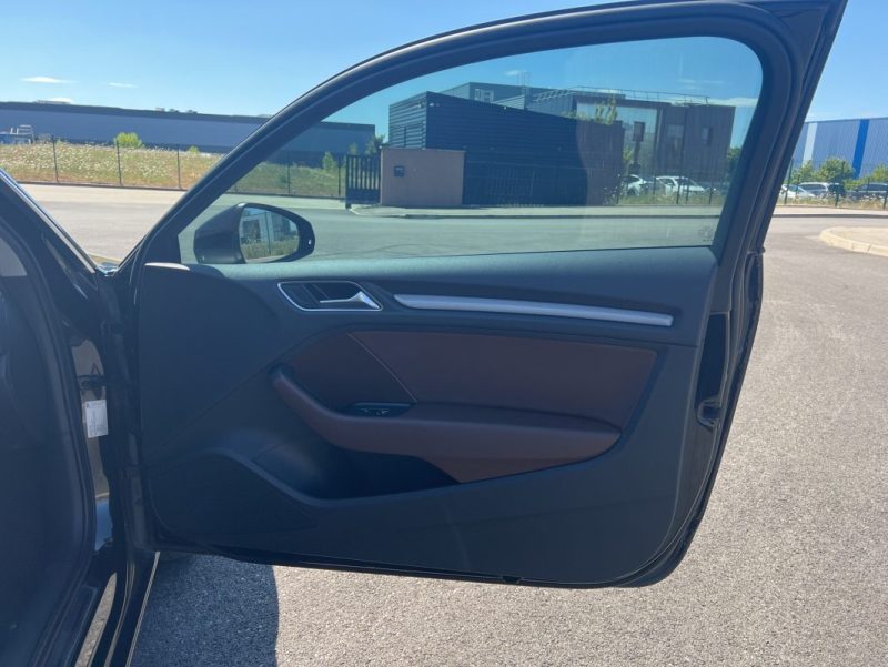AUDI A3 2.0 L TDI 150 ch, Cuir, Full Led, Boîte auto, Distribution à jour