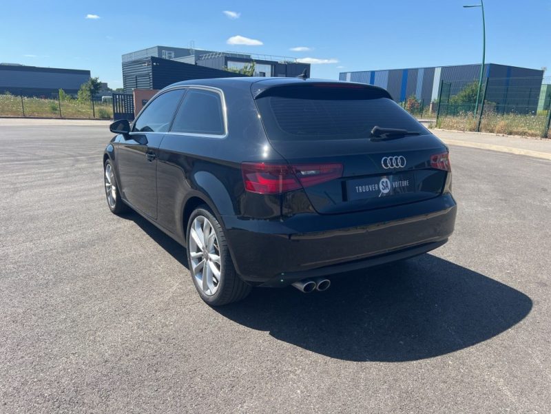AUDI A3 2.0 L TDI 150 ch, Cuir, Full Led, Boîte auto, Distribution à jour