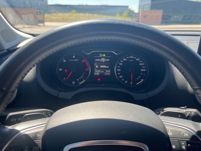 AUDI A3 2.0 L TDI 150 ch, Cuir, Full Led, Boîte auto, Distribution à jour