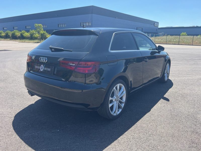 AUDI A3 2.0 L TDI 150 ch, Cuir, Full Led, Boîte auto, Distribution à jour