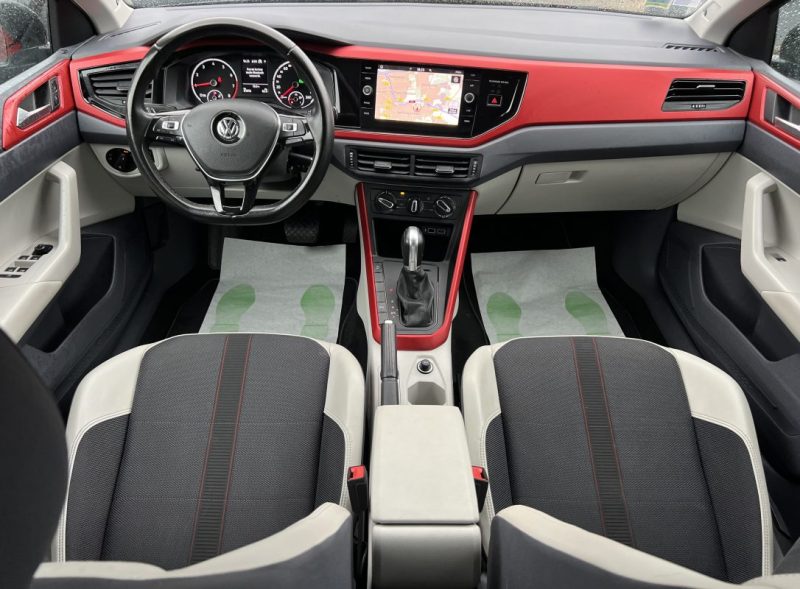 VOLKSWAGEN POLO 6 VI FIRST EDITION 1.0 TSI 95 Cv DSG7 / BEATS AUDIO APPLE & ANDROID - GARANTIE 1 AN
