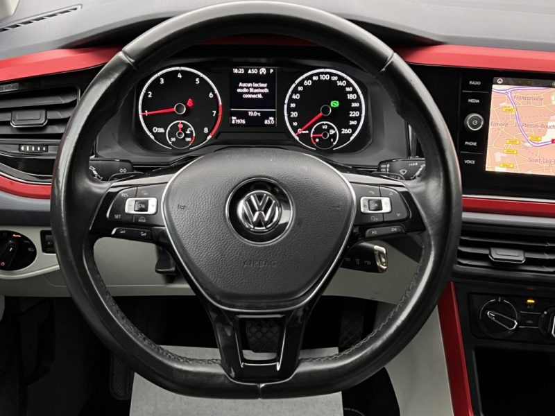 VOLKSWAGEN POLO 6 VI FIRST EDITION 1.0 TSI 95 Cv DSG7 / BEATS AUDIO APPLE & ANDROID - GARANTIE 1 AN
