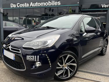 DS DS 3 PHASE 2 CABRIOLET EDITION 1955 60 Eme ANNIVERSAIRE - 1.2 110 Cv ECRAN GPS / CAMERA RECUL