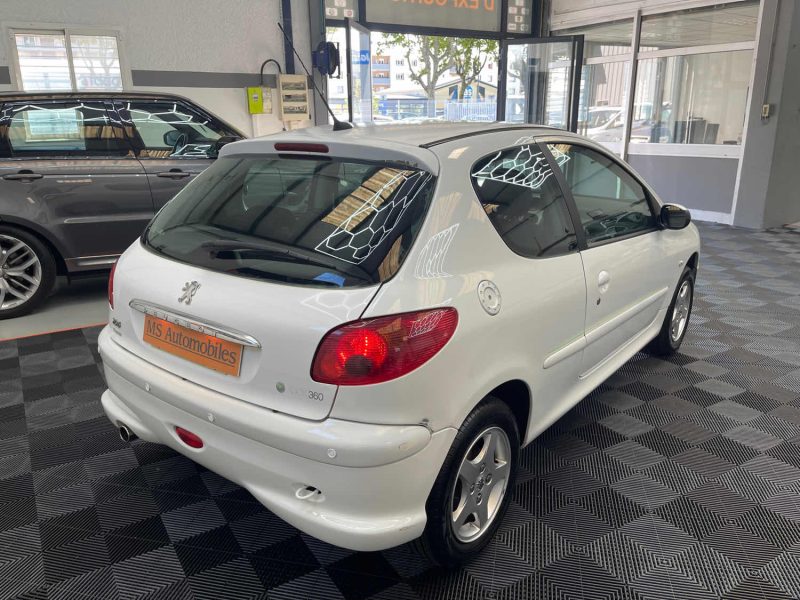 PEUGEOT 206 SEULEMENT 26000KMS 1.4 75ch XBOX 360 1ERE MAIN GARANTIE 12 MOIS, HISTORIQUE COMPLET