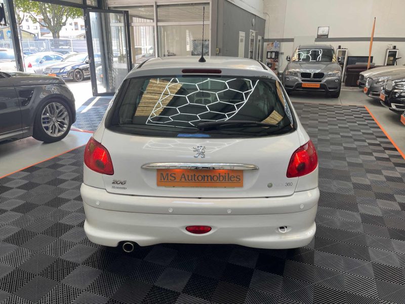 PEUGEOT 206 SEULEMENT 26000KMS 1.4 75ch XBOX 360 1ERE MAIN GARANTIE 12 MOIS, HISTORIQUE COMPLET