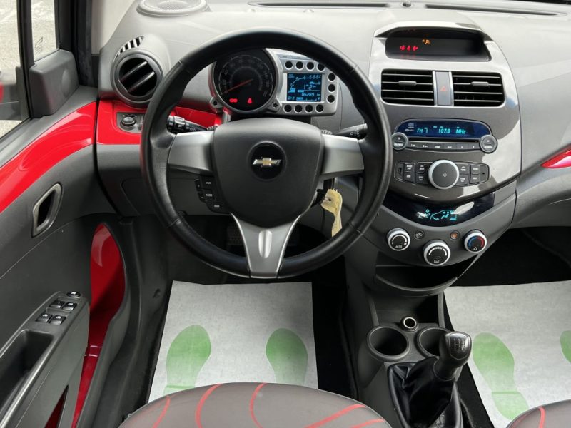 CHEVROLET SPARK LT 1.2 82 Cv 5 PORTES CLIMATISATION BLUETOOTH CRIT AIR 1 - GARANTIE 1 AN