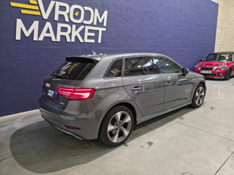 A3 SPORTBACK E-TRON 1.4 TFSI 204ch e-tron Design luxe S tronic 6 / SUIVI COMPLET AUDI