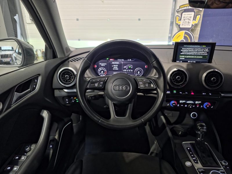 A3 SPORTBACK E-TRON 1.4 TFSI 204ch e-tron Design luxe S tronic 6 / SUIVI COMPLET AUDI