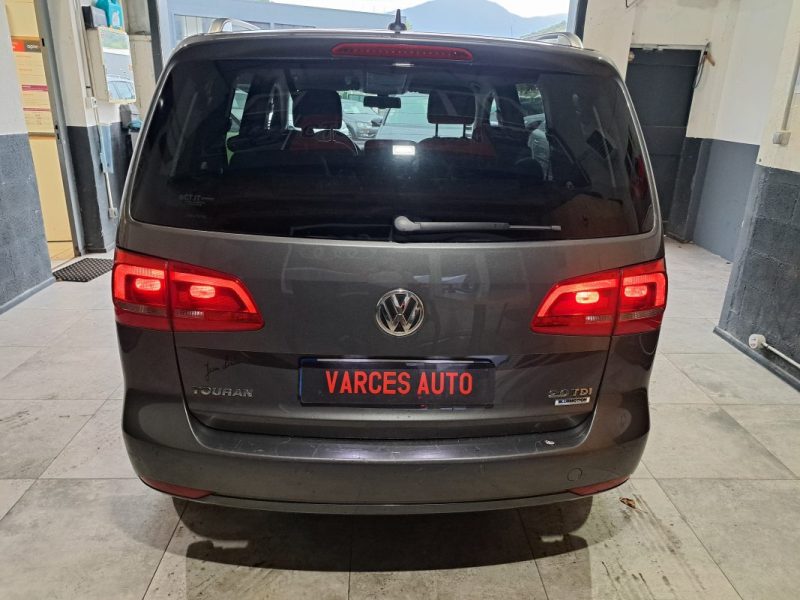 VOLKSWAGEN TOURAN 2.0 TDI 140ch 7 PLACES BlueMotion Technology Confortline DSG6