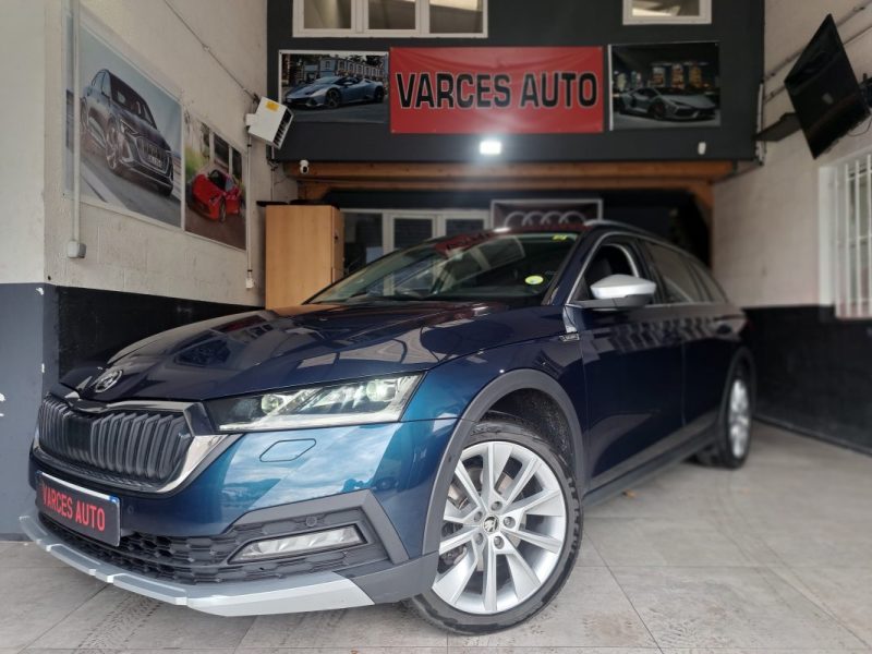 SKODA OCTAVIA SCOUT COMBI 2.0 TDI 200ch 4x4 DSG7 VIRTUAL COCKPIT GPS