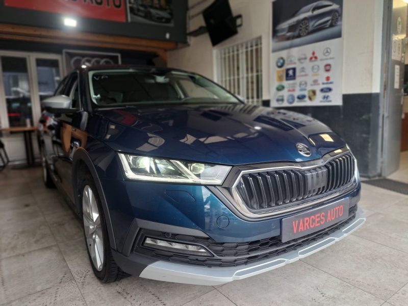 SKODA OCTAVIA SCOUT COMBI 2.0 TDI 200ch 4x4 DSG7 VIRTUAL COCKPIT GPS