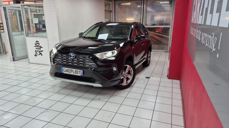 TOYOTA RAV4 SUV HYBRIDE NOIR 218ch LOUNGE TOUTES OPTIONS/HISTORIQUE TOYOTA