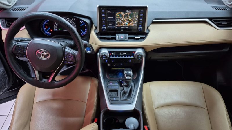 TOYOTA RAV4 SUV HYBRIDE NOIR 218ch LOUNGE TOUTES OPTIONS/HISTORIQUE TOYOTA