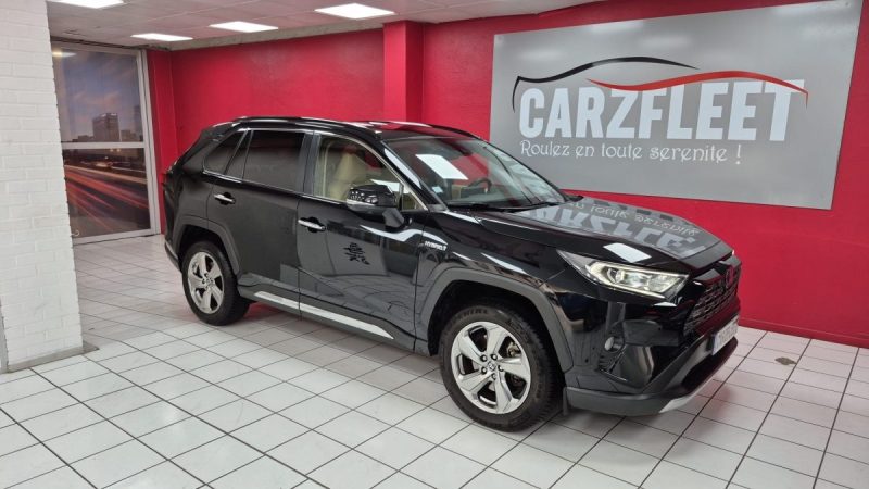 TOYOTA RAV4 SUV HYBRIDE NOIR 218ch LOUNGE TOUTES OPTIONS/HISTORIQUE TOYOTA