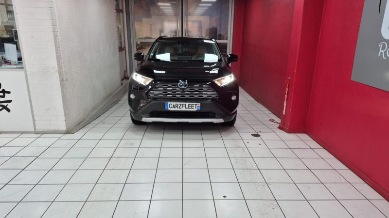 TOYOTA RAV4 SUV HYBRIDE NOIR 218ch LOUNGE TOUTES OPTIONS/HISTORIQUE TOYOTA