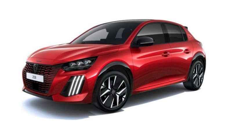 Peugeot 208 Hybrid 110 e-dcs6 gt + camera 360 + navi