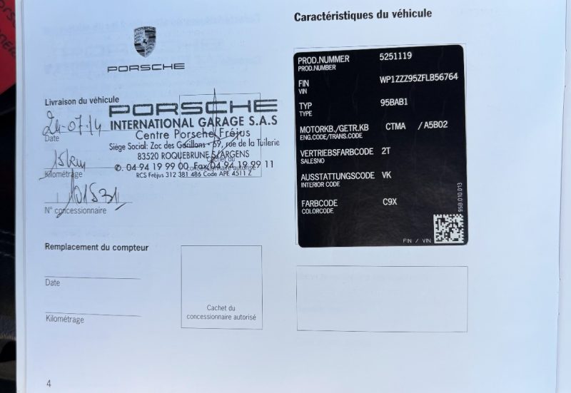 PORSCHE MACAN S 2014