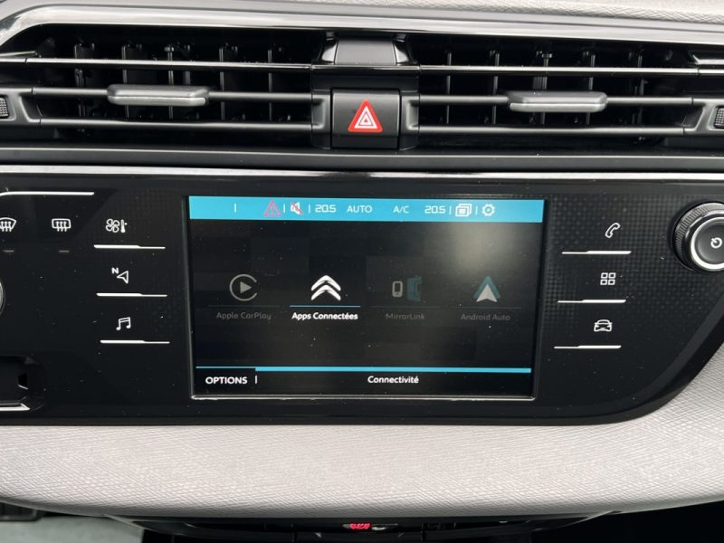 CITROEN C4 SPACETOURER II PHASE 2 1.6 HDI 120 BOITE AUTOMATIQUE / APPLE & ANDROID  - GARANTIE 1 AN