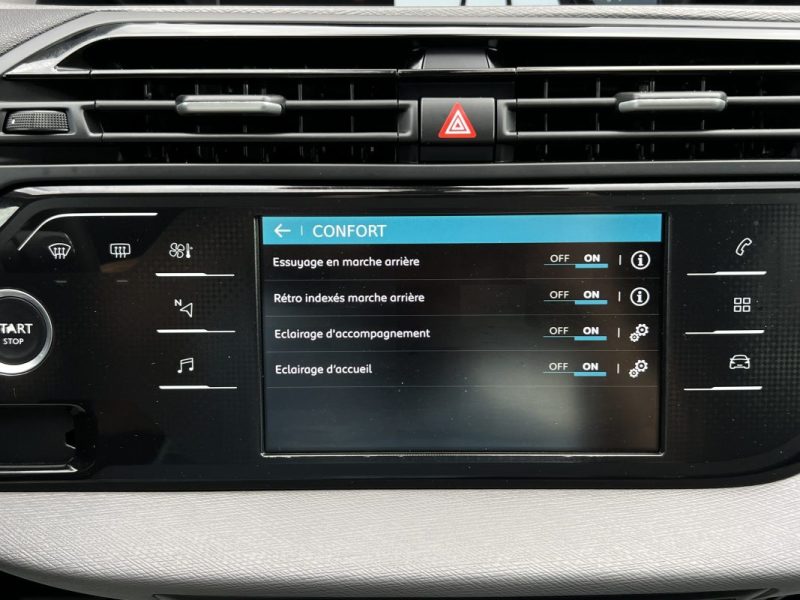 CITROEN C4 SPACETOURER II PHASE 2 1.6 HDI 120 BOITE AUTOMATIQUE / APPLE & ANDROID  - GARANTIE 1 AN