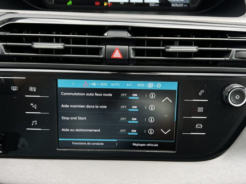 CITROEN C4 SPACETOURER II PHASE 2 1.6 HDI 120 BOITE AUTOMATIQUE / APPLE & ANDROID  - GARANTIE 1 AN