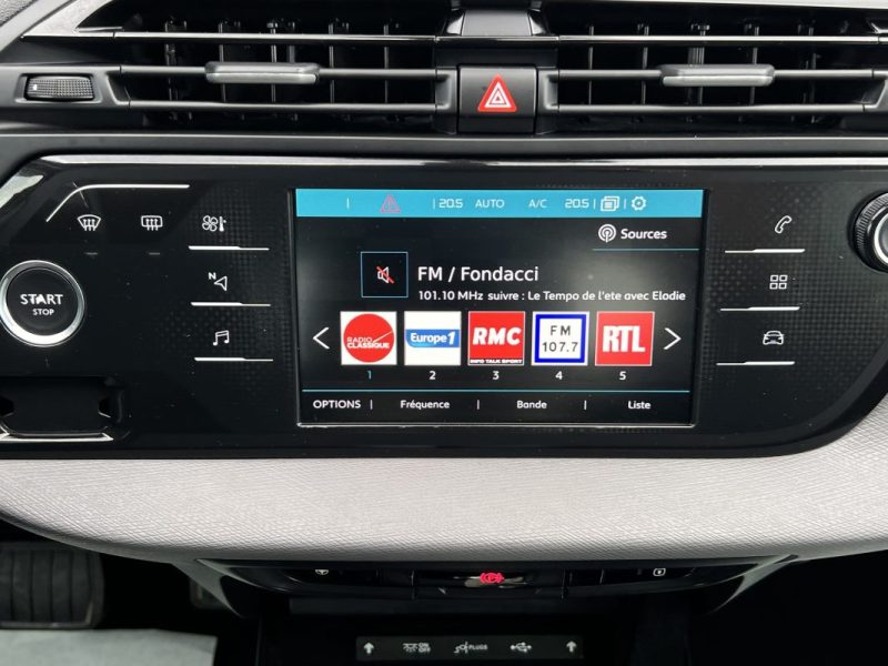 CITROEN C4 SPACETOURER II PHASE 2 1.6 HDI 120 BOITE AUTOMATIQUE / APPLE & ANDROID  - GARANTIE 1 AN